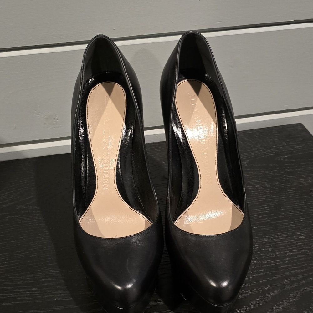 Alexander McQueen Platform Heels — Like New | Luxury Statement Piece